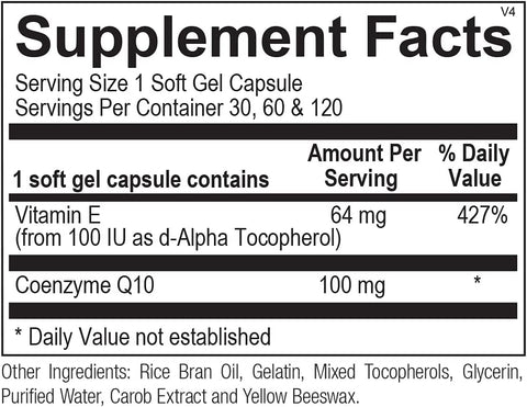 CoQ10 100 mg – Cellular Energy - Heart Health Support | RetzlerRx®