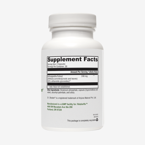 Ashwagandha w/ Shoden® | 240 mg High-Potency Stress & Energy Support