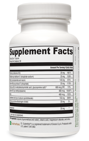 B Active Complex – Complete Vitamin B Complex for Energy & Stress Support