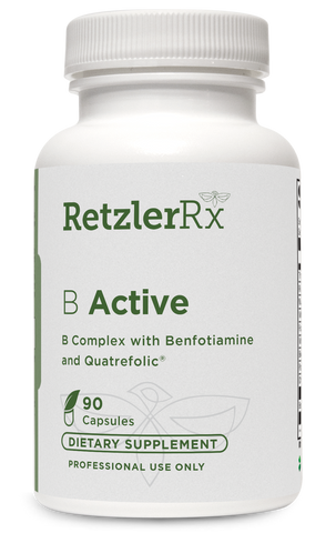 B Active Complex – Complete Vitamin B Complex for Energy & Stress Support