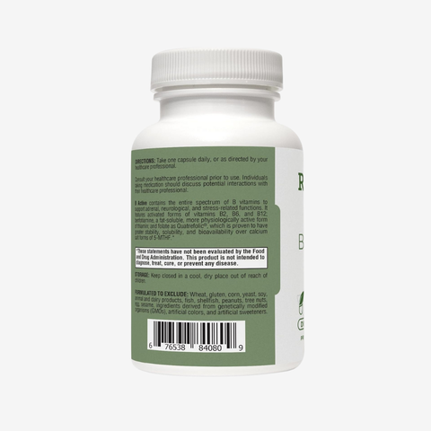 B Active Complex – Advanced Vitamin B Support for Energy & Mood | RetzlerRx®