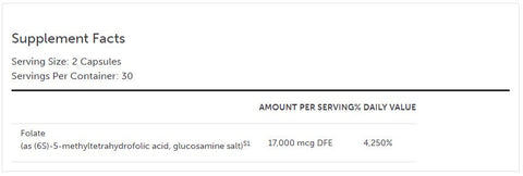 5-MTHF Extra Strength 17,000 mcg | Advanced Folate Support RetzlerRx®