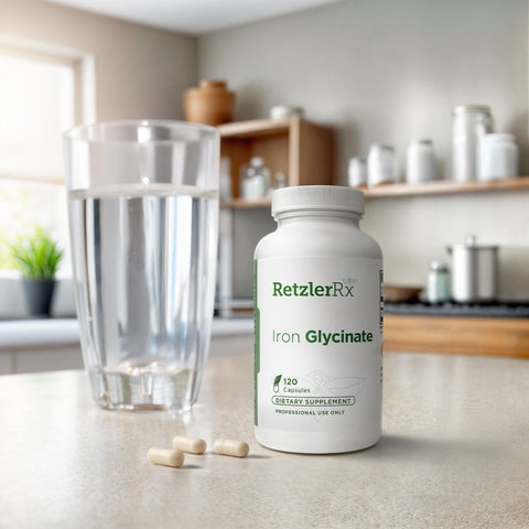 Iron Glycinate – Gentle, Highly Absorbable Iron Supplement | RetzlerRx®