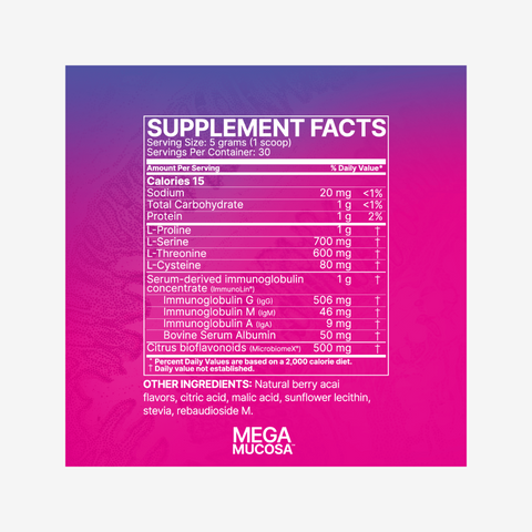 MegaMucosa Powder by Microbiome Labs