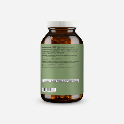 OmegaSynergy EPA-DHA 1000 – High Potency Fish Oil in Triglyceride Form | RetzlerRx®