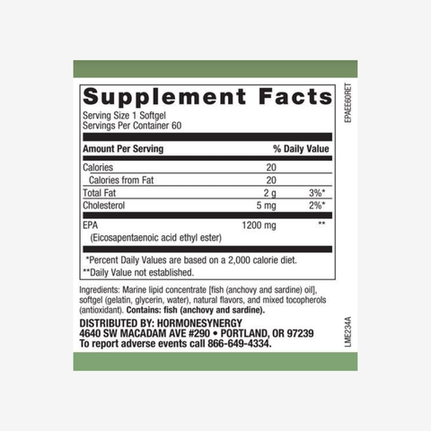 Pure Omega EPA 1200 – High-Potency EPA Fish Oil for Heart Health | RetzlerRx®