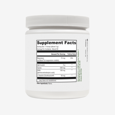 Relax Synergy – Unflavored Stress & Mood Balance Drink Mix | RetzlerRx®