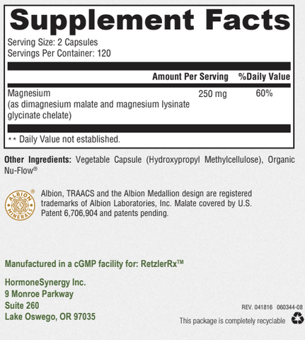 UltraMag – Albion® TRAACS® | High Absorption Magnesium for Muscle Relaxation & Bone Health