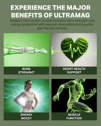 UltraMag – Albion® TRAACS® | High Absorption Magnesium for Muscle Relaxation & Bone Health