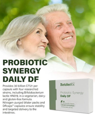 Probiotic Synergy Daily DF – Gut & Immune Health Support | RetzlerRx®