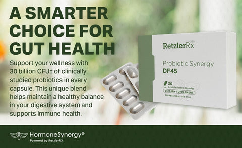Probiotic Synergy DF 45 – Digestive & Immune Health Probiotic | RetzlerRx®