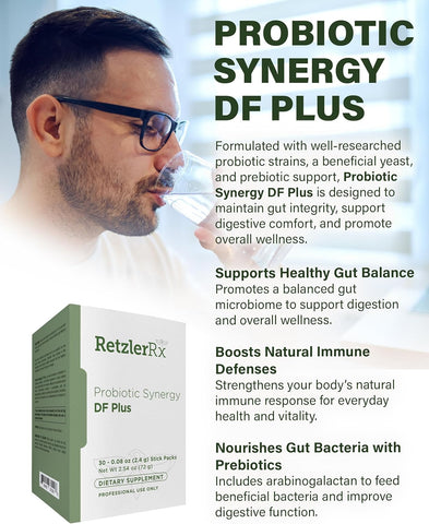 Probiotic Synergy DF Plus – Advanced Gut & Immune Support | RetzlerRx®