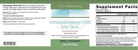 OmegaSynergy EPA-DHA 1000 mg.