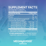 Mega IgG2000 120 Capsules by Microbiome Labs