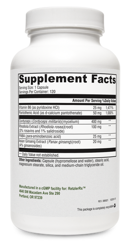 Adrenal B Synergy by Dr. RetzlerRx™ -120 ct. by RetzlerRx®