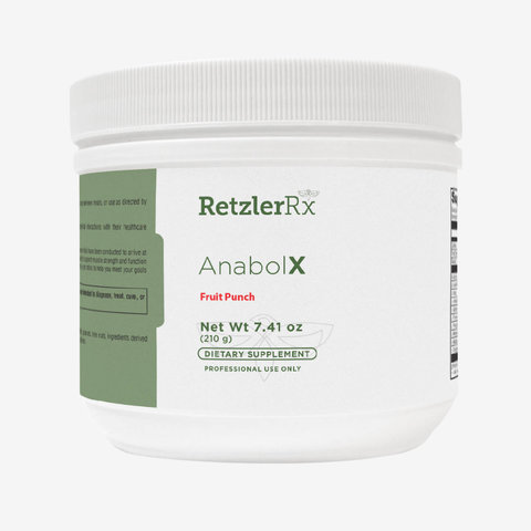 AnabolX Amino Acid Complex - Fruit Punch | EAAs & BCAAs for Muscle Growth, Recovery & Endurance | Non-GMO, Gluten-Free