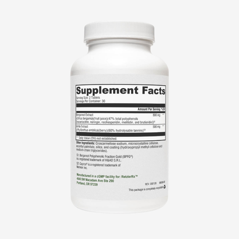 Bergamot Synergy Plus by RetzlerRx® | Heart & Metabolic Wellness Formula