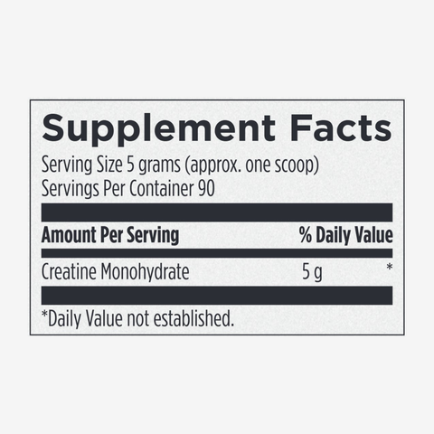 Creatine Monohydrate Powder - Muscle building and strength*