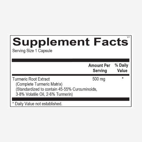 Curcumin Complete Turmeric Matrix