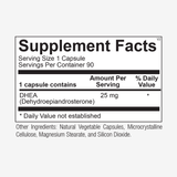 DHEA 25 mg by RetzlerRx® | Hormonal Balance & Healthy Aging Support