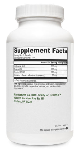 Gastrisolv | Digestive Support with L-Glutamic Acid, Betaine HCl & Pepsin