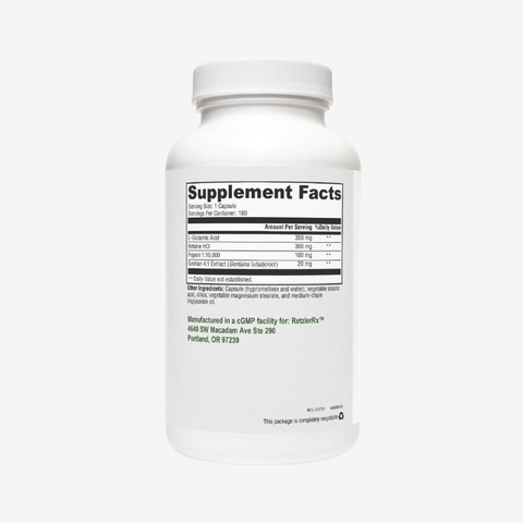 Gastrisolv | Digestive Support with L-Glutamic Acid, Betaine HCl & Pepsin