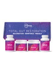 Total Gut Restoration Kit 4 (MP Powder MM Caps) by Microbiome Labs