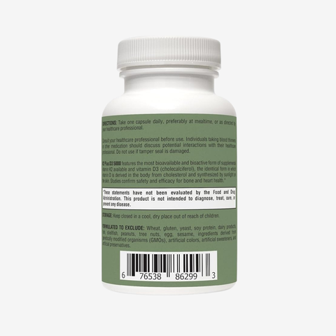 K2-D3 5000 120 Capsules