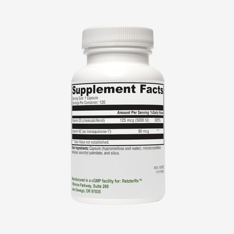 K2-D3 5000 120 Capsules