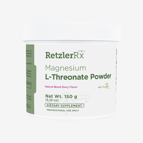 Magnesium L-Threonate Powder by RetzlerRx® BERRY FLAVOR | Brain Health & Cognitive Support | Magtein