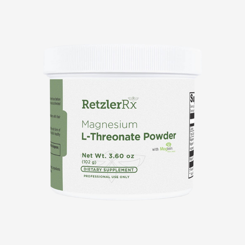 Magnesium L-Threonate Powder by RetzlerRx® | Brain Health & Cognitive Support | Magtein UNFLAVORED