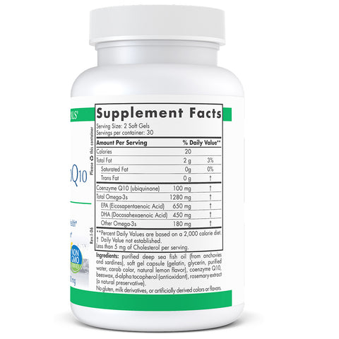 Nordic Naturals ProOmega CoQ10 120ct.