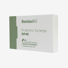 Probiotic Synergy DF45 with HOWARU®, FLORAFIT®, HN001®, and HN019® for targeted gut health