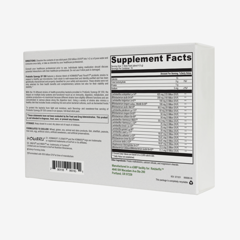 Probiotic Synergy DF 350 - 18 Strains HOWARU® & FloraFIT®