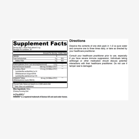 Probiotic Synergy Plus DF - 30 Billion CFU + Saccharomyces boulardii