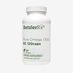 Pure Omega 1300 EC - Superior Absorption Fish Oil - 120 Capsules