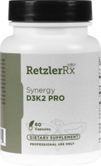 Synergy D3K2 PRO – 5,000 IU Vitamin D3 + 180 mcg K2 for Optimal Health