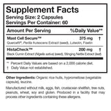 HistaQuel 120 Capsules (GMO Free) by Researched Nutritionals
