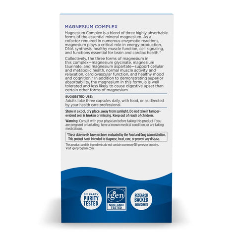 Nordic Naturals Magnesium Complex 90 Capsules