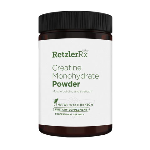 RetzlerRx Creatine Monohydrate Powder - Muscle building and strength*
