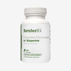 RetzlerRx® Curcumin C3 Complex  with BioPerine - 120  Capsules