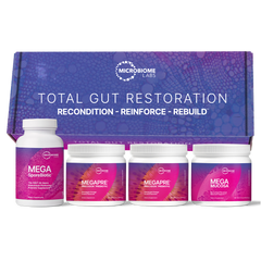 Total Gut Restoration Kit 2 (Powder) by Microbiome labs