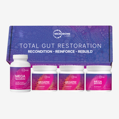 Total Gut Restoration Kit 2 (Powder) by Microbiome labs