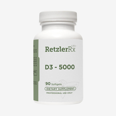 Vitamin D3 5000 IU - With Organic Extra Virgin Olive Oil 90 Softgels