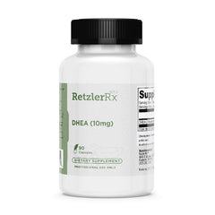 DHEA 10 mg. by RetzlerRx® | Hormonal Balance & Healthy Aging Support