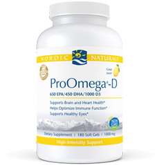 Nordic Naturals ProOmega-D 180 Softgels