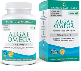 Nordic Naturals Algae Omega 120 Softgels