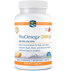 Nordic Naturals ProOmega 2000 Jr. 60 Softgels / Chewable