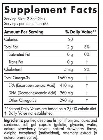 Nordic Naturals ProDHA 1000 120 Softgels
