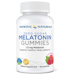 Nordic Naturals Zero Sugar Melatonin Gummies 60 Gummies